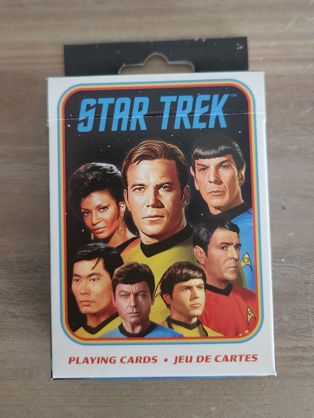 Star Trek Original Series Playing Cards Aquarius Kirk Spock 2025 New Sealed